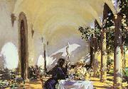 John Singer Sargent Breakfast in  the Loggia China oil painting reproduction